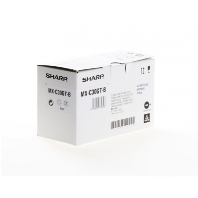 Sharp MX-C30GVB black original developer