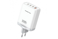 Powerton ENERGY QUANTIX Power Adapter 100W, 4 ports, 3x USB-C, 1x USB-A