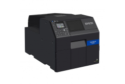 Epson ColorWorks C6000Ae (mk) C31CH76102MK, color label printer, cutter, disp., USB, Ethernet, black