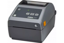 Zebra ZD621d ZD6A042-D4EF00EZ DT, 8 dots/mm (203 dpi), label printer, RTC, USB, USB Host, RS232, BT (BLE), Ethernet, cutter, grey (Successor GC420t)