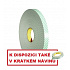 3M 4032 Foam double-sided adhesive tape, white, thickness 0.8 mm 9 mm x 66 m