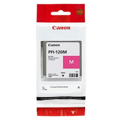 Canon original ink cartridge PFI120M, magenta, 130ml, 2887C001, Canon TM-200, 205, 300, 305
