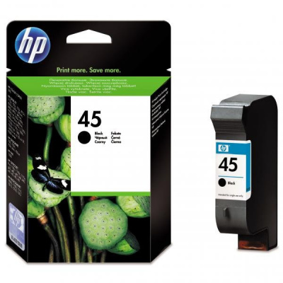 HP 45 51645AE black original ink cartridge