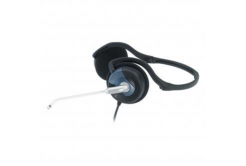 Genius HS-300N, headphones with microphone, volume control, black, 3.5 mm jack