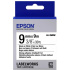 Epson LabelWorks LK-3WBW C53S653007 9mm x 9m, black text / white tape, strong adhesive, original tape