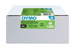 Dymo 2187328, 70mm x 54mm, 6x400pcs, white paper veterinary labels