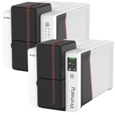 Evolis Primacy 2 PM2-0008, card printer, SpringCard Crazy Writer HSP Contactless, single sided, 12 dots/mm (300 dpi), smart, contactless, USB, Ethernet, kit (USB)
