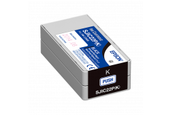 Epson SJIC22P(K) C33S020601 for ColorWorks, black original ink cartridge