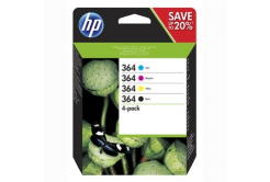 HP original ink cartridge blistr, N9J73AE#301, No.364 Combo pack, CMYK, HP Combo-pack,B8550,C5380,D5460