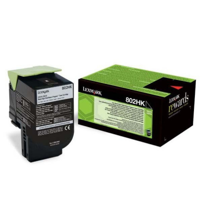 Lexmark 80C2HK0 black original toner