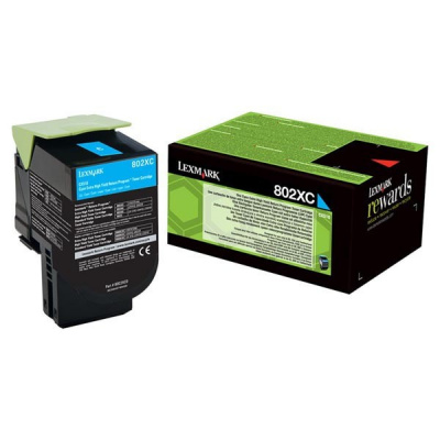 Lexmark 80C2XC0 cyan original toner