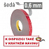 3M VHB™ GPH-060GF Oboustranně silně lepicí páska, tl. 0,6 mm 12 mm x 33 m