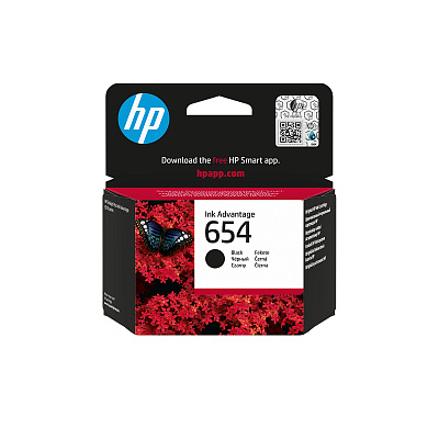 HP 654 7FP39UE black original ink cartridge