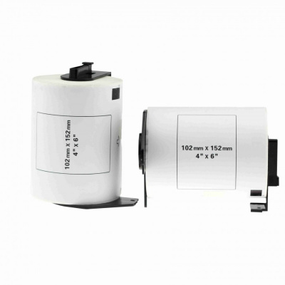 Brother DK-11241, 102mm x 152mm, roll, compatible labels