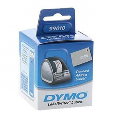 Dymo 99010, S0722370, 89mm x 28mm, white, paper address labels