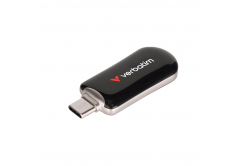 VERBATIM Flash Disk 256GB Plectra USB-C 3.0, černá