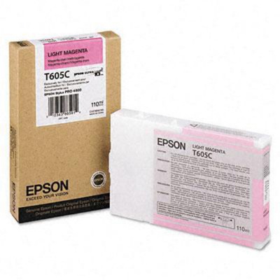 Epson T605C světlé magenta original ink cartridge