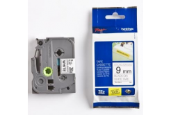 Brother TZ-S221 / TZe-S221, 9mm x 8m, black text/white tape, original tape