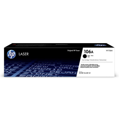 HP 106A W1106A black original toner