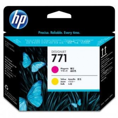 HP CE018A, 771 magenta/yellow original print head