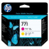 HP CE018A, 771 magenta/yellow original print head