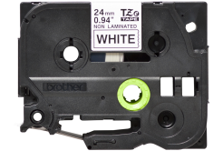 Brother TZ-N251 / TZE-N251, 24mm x 8m, black text / white tape, original tape