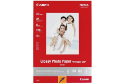 Canon Photo Paper Matte 7981A042, 170 g/m2, A4, 5pcs, matte, inkjet, white, photo paper