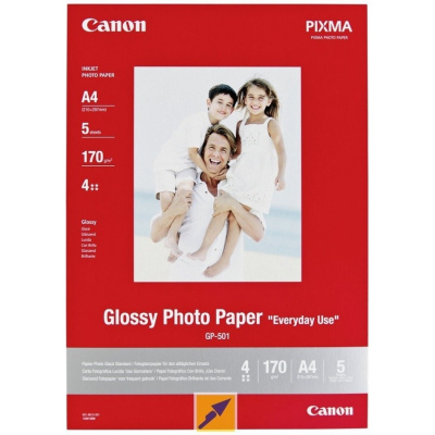 Canon Photo Paper Matte 7981A042, 170 g/m2, A4, 5pcs, matte, inkjet, white, photo paper