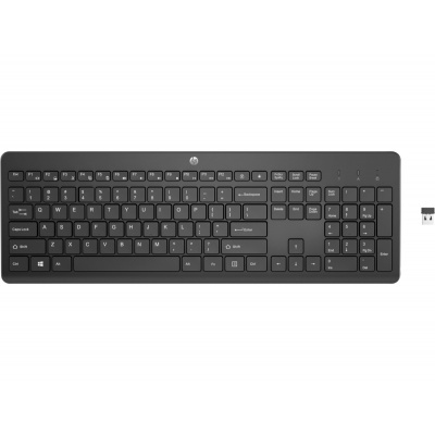 HP 230/Bezdrátové USB/GER layout/Černá