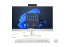 HP ProOne 245 G10 B6YM3ET#BCM All-in-one computer, 23,8", FHD, R3-7320U, 8GB, 512GB, AMD int, W11H, White, 1R
