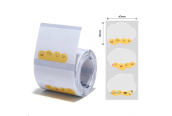 Niimbot labels T 1EA00704601, 41x31mm 220pcs Emoji for B21, B21S, B3, B1S