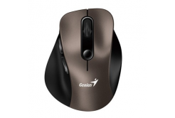 Mouse wireless, Genius Ergo 9000S 31030038402, titan, optical, 2400DPI