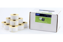 Dymo S0722360 89mm x 28mm white paper address labels