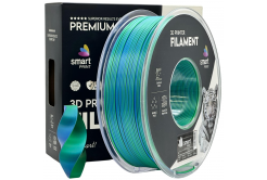 Smart Print FG-S111-E1, 3D filament, PLA Silk, Dual Color, Oceans Embrace, 1kg, 1,75mm