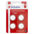 Verbatim 49533 lithium coin battery CR2032, 3V, blister, 4pcs