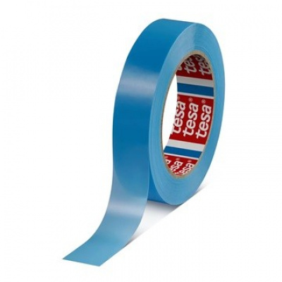 Tesa 64283, blue strapping tape, 19 mm x 50 m