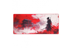Mouse pad, MONKA ZOWA XL, gaming, red-white, 900 x 400 x 3.5 mm, Marvo