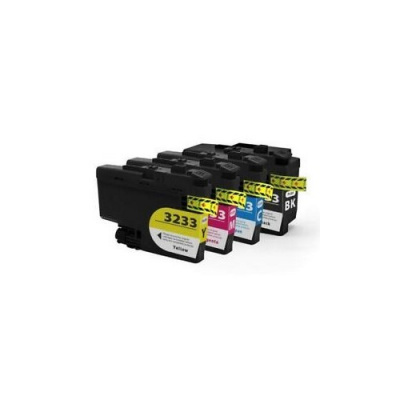 Brother LC-3233 multipack compatible inkjet cartridge