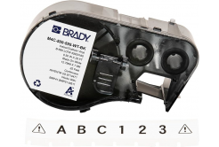 Brady M4C-500-461 / 170765, 12.70 mm x 7.62 m, Polyester, black text / white tape