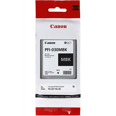 Canon PFI-030MBK 3488C001 matte black original ink cartridge