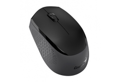 Genius NX-8000S BT Mouse, 1200DPI, Bluetooth and 2.4GHz, optical, 3 buttons, wireless, black-gray, Blue-Eye sensor, symmetrical
