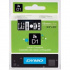 Dymo D1 45811, S0720910, 19mm x 7m, white text / black tape, original tape