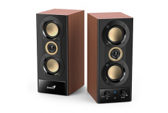 Genius speakers SP-HF800BT, 2.0, 20W, black-brown, Bluetooth 5.3