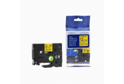 Brother TZ-FX631/TZe-FX631 12mm x 8m, flexi, black / yellow, compatible tape
