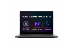 ASUS ROG Zephyrus G16/GU606AX-TB070/U9-386H/16"/2560x1600/64GB/1TB/RTX 5090/no OS/Gray/2R
