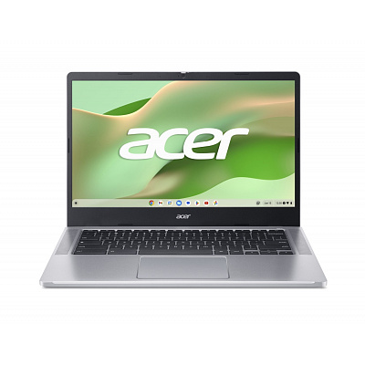 Acer NX.KNBEC.006 Chromebook 314/CB314-4H-C8DV/N100/14"/FHD/4GB/128GB/Intel int/Chrome/Silver/2R