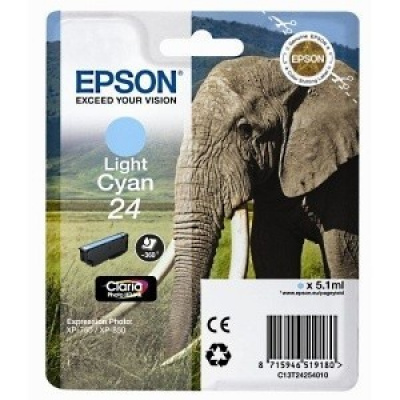 Epson T24254012, T2425 light cyan original ink cartridge