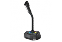 HP, computer microphone, DHP-1100C, black, LED light, USB Hub