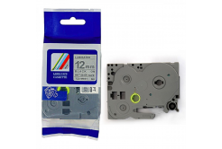Compatible tape Brother TZ-M931 / TZe-M931, 12mm x 8m, black text / silver tape