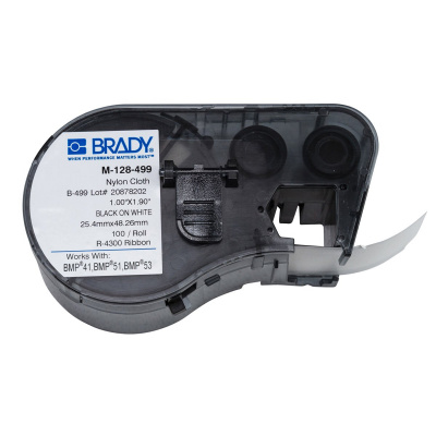 Brady M-128-499 / 131600, labels 25.40 mm x 48.26 mm